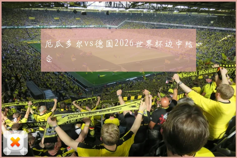 厄瓜多尔vs德国2026世界杯边中结合